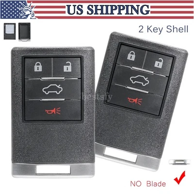 2 Repuestos para Cadillac 2008-2013 CTS 2006-2011 DTS Mando a distancia Carcasa Carcasa Llavero Foto 1 de 4