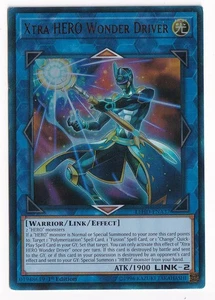 Yu-Gi-Oh! Xtra HERO Wonder Driver / LEHD ENA37 1st Edition LP - Picture 1 of 2