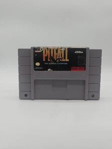 Pitfall The Mayan Adventure Super Nintendo SNES Authentic Original - Picture 1 of 4