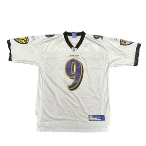 Y2K Baltimore Ravens Steve McNair White & Purple Jersey Sz L Unisex Men Women - Picture 1 of 5