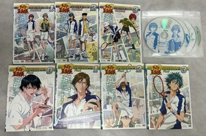 Prince of Tennis National Semifinal & Final DVD Set 7 vols Used No Box - Imagen 1 de 1