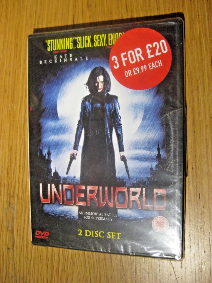 Underworld -[DVD 2003 ] - Horror - 2 DiscS - Kate Beckinsale- BRAND NEW & SEALED - Image 1 of 1