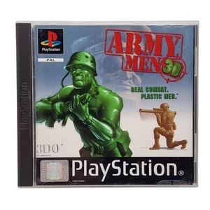 Army Men 3D (PlayStation One PS1 Game, 2000) PAL Pegi 11+ 3DO SLES 02378 - Imagen 1 de 10