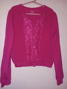 EST 1989 GIRLS CARDIGAN SIZE LG (10/12) - Picture 1 of 3