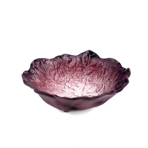 BASSANO KERAMIK SCHÜSSEL SCHALE 26 CM SALAT 3D MOTIV AUS ITALIEN NEU HANDBEMALT - Bild 1 von 4