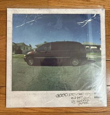 Kendrick Lamar Good Kid, M.A.A.D City Deluxe Black Vinyl 2LP (New, Never Played) - Image 1 of 2