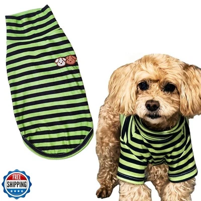 Camisa Cuello Alto Perro Linda Perrito Bordada Súper Suave Perro Sudadera Elastizada Foto 1 de 4