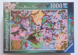 Ravensburger Puzzle 1000 Pz. Cherry Blossom Time Fiori Di Ciliegio Nuovo - Foto 1 di 7