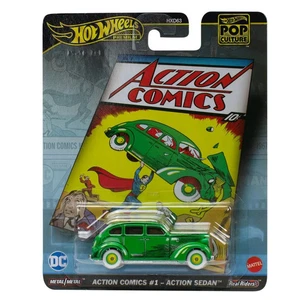 Hot Wheels Premium 2025 Die-Cast Metal - Superman Action Comics #1 Sedan - Picture 1 of 1
