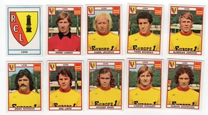 PANINI FOOTBALL 76  Lens écusson et 9 joueurs /RU140 - Imagen 1 de 2
