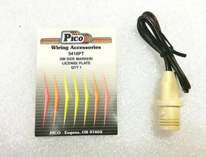 PICO Wiring Accessories 5410PT GM Side Marker - License Plate Socket 1 pc NOS - Picture 1 of 7
