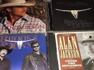 Lot Of 4 Country Music CD’S 2 Alan Jackson 2 Brooks & Dunn - Picture 1 of 10