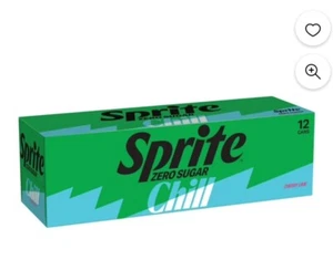 Sprite CHILL Zero Sugar Soda Pop Soft Drink (1) 12 Pack 12 oz Cans Limited Ed - Picture 1 of 1