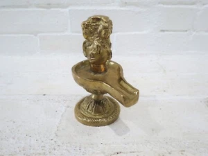"Statua Shiva Shiva Shiva Ottone Mukhalingam Quattro Facce 5" - Foto 1 di 11