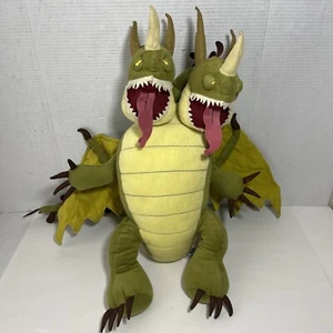 How To Train Your Dragon Barf Belch Zippleback GROSSES Plüschtier Stofftier DreamWorks - Bild 1 von 11