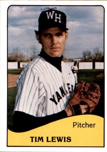 1979 West Haven Yankees TCMA #18 Tim Lewis Norristown Pennsylvania Baseball Card