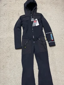 ROSSIGNOL RLMWJ30 SKIJACKETS W SUBLIM OVERALL BLACK Gr.S neu - Bild 1 von 5