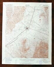 Carrizozo New Mexico Vintage USGS Army COE Topographic Map 1950