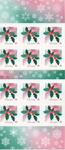 CANADA - Libretto Autoadesivi Natale 12 valori - Foto 1 di 2