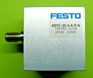 FESTO ADVC-25-5-A-P-A Kurzhubzylinder Normzylinder Zylinder 188182 A208 NEU - Picture 1 of 4