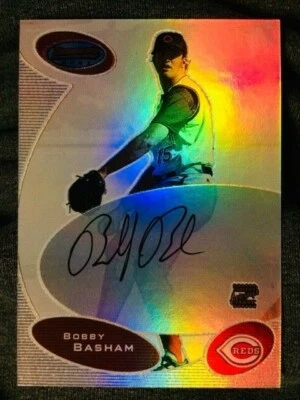 2003 Bowman's Best Bobby Basham Rookie RC Auto Autograph Card  - Image 1 of 3