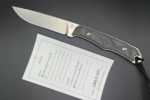 Chris Reeve Coltelli Inyoni Tela Nera Micarta Raso S45VN - Foto 1 di 8