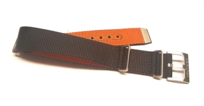 Hamilton Scuba Black Orange strap 20mm H694.823.100 H694823100 H823050 *genuine - Image 1 of 4