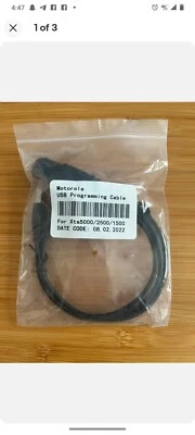 USB Programming Cable + Support Motorola CM200D CM300D PMKN4147A - Image 1 of 4