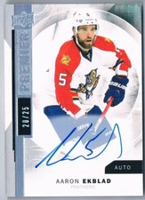 2015-16 UPPER DECK PREMIER BASE - SILVER SPECTRUM AUTOGRAPH AARON EKBLAD 20/25