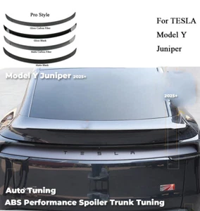 Spoiler Wings Rear Trunk Lip for Tesla Model Y Juniper 2025 Accessories ABS - Imagen 1 de 18