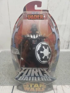 2005 Darth Vader Star Wars Force Battlers Slashing Attack SEALED Hasbro - Picture 1 of 8