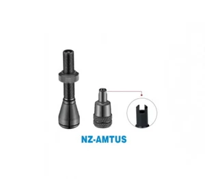 2x LAMINAR Adaptador extensor de vástago de válvula sin tubo Fit USA Schrader Extension F401 - Imagen 1 de 1