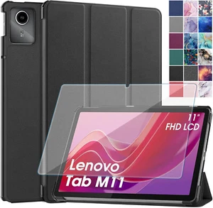 Schutzhülle +9H Panzerfolie Glas für Lenovo Tab M11 (TB330) 2024 Ultra Schlank-3 - Bild 1 von 31