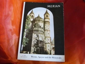 MERIAN Reiseführer WORMS SPEYER UND DIE WEINSTRAßE 1964 - Bild 1 von 1