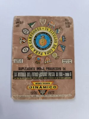 La Historia Del Fútbol Español Puesta Al Día 1976-1977 - Imagen 1 de 3