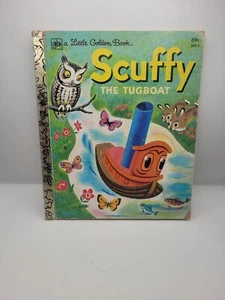 Little Golden Books Scuffy the Tugboat 21st printing 1979 - Picture 1 of 3
