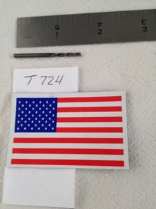 1 NEW USA 3/32" DIAMETER CARBIDE WOOD ROUTER. 5/8" LOC. 2 FL DOWN CUT USA -T724- - Picture 1 of 3