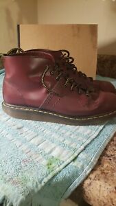 Dr. Martens England Made 1461 Mens UK 9 US 10 Red Leather Oxfords Shoes Docs