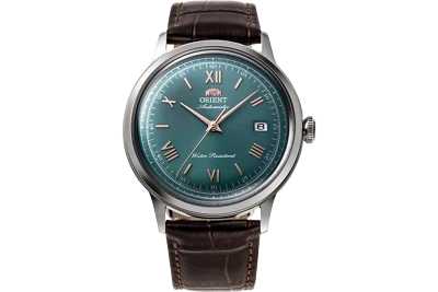 Orient Bambino Version 2 RA-AC0023E30B RA-AC0023E Green Dial Automatic Watch - Image 1 of 4