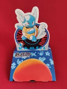 Pokemon Slide Up Display Japanese Bandai 1998 Carabaffe Wartotle - Bild 1 von 2