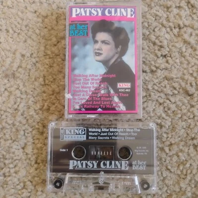 Patsy Cline  At Her Best Cassette, 1995 Tested FREE SHIPPING - Image 1 of 4