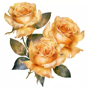 Autoaufkleber Sticker Rose Blumen Aufkleber - Bild 1 von 1