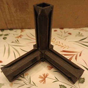 Alberts XD-Rohrverbinder Steckverbinder 90° Kunststoff 20 x 20 x 1,5mm 10er Set  - Bild 1 von 2