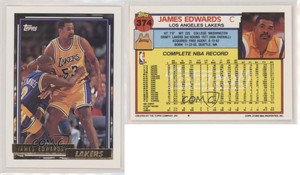 1992-93 Topps Gold James Edwards #374.1