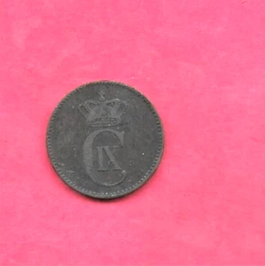 DENMARK KM793.1 1875 2 ORE VF VERY FINE NICE OLD ANTIQUE BRONZE COIN - Picture 1 of 1