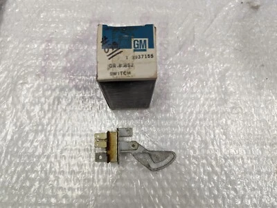 Chevrolet Impala Bel Air Caprice SS 1969 interruptor de control de calefacción NOS GM 3937155 Foto 1 de 2