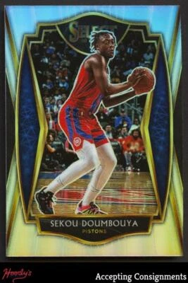 2020-21 Select Prizms Silver #107 Sekou Doumbouya	PISTONS PREMIER - Image 1 of 2