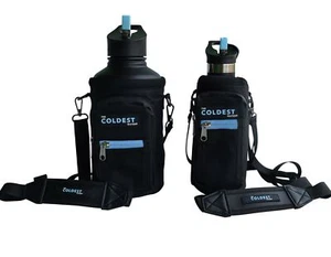 The Coldest Water Bottle Sleeve - Gym Travel Carrier Protector Sleeve Version 2.0 - Bild 1 von 42