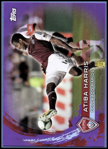 2014 (RAPIDS) Topps MLS Purple #46 Atiba Harris/99