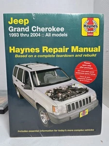 JEEP GRAND CHEROKEE '93-'04 HAYNES REPAIR MANUAL 50025, BRAND NEW SEALED - Foto 1 di 2